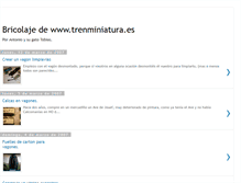 Tablet Screenshot of bricolajeibertren.blogspot.com