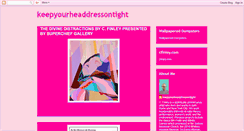 Desktop Screenshot of keepyourheaddressontight.blogspot.com