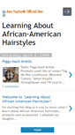 Mobile Screenshot of africanamericanhairstyles.blogspot.com