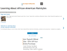 Tablet Screenshot of africanamericanhairstyles.blogspot.com