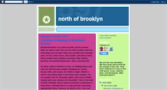 Desktop Screenshot of northofbrooklyn.blogspot.com