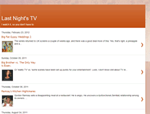 Tablet Screenshot of lastnightstv.blogspot.com