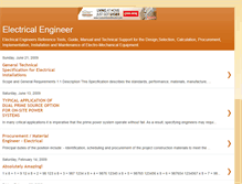 Tablet Screenshot of electrical-engineers.blogspot.com