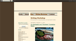 Desktop Screenshot of joneloffworkshop.blogspot.com