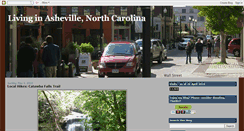 Desktop Screenshot of livinginashevillenc.blogspot.com