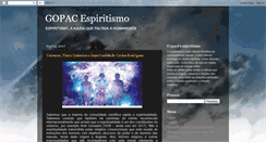 Desktop Screenshot of gopacespiritismo.blogspot.com