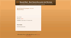 Desktop Screenshot of bassett-bed.blogspot.com