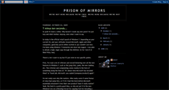 Desktop Screenshot of prisonofmirrors.blogspot.com