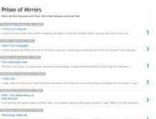 Tablet Screenshot of prisonofmirrors.blogspot.com