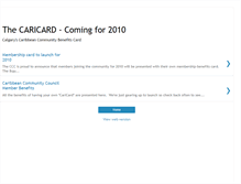 Tablet Screenshot of caricard.blogspot.com