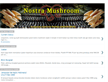 Tablet Screenshot of nostramushroom.blogspot.com