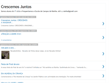 Tablet Screenshot of crescemosjuntos.blogspot.com