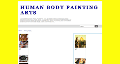 Desktop Screenshot of humanbodypaintingarts.blogspot.com