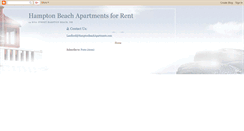 Desktop Screenshot of hamptonbeachapartments.blogspot.com