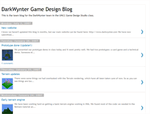 Tablet Screenshot of darkwynter.blogspot.com