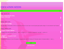 Tablet Screenshot of eduneeds.blogspot.com