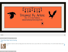 Tablet Screenshot of dreamedbyarlene.blogspot.com