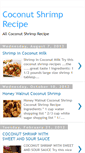 Mobile Screenshot of coconutshrimprecipe.blogspot.com
