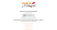 Desktop Screenshot of cookitblogit.blogspot.com
