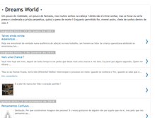 Tablet Screenshot of dreaamsworld.blogspot.com