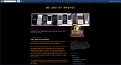 Desktop Screenshot of meandmyphones.blogspot.com