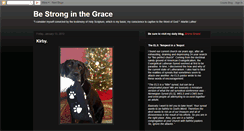 Desktop Screenshot of bestronginthegrace.blogspot.com