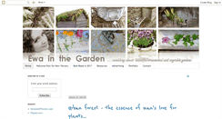 Desktop Screenshot of ewainthegarden.blogspot.com