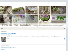 Tablet Screenshot of ewainthegarden.blogspot.com