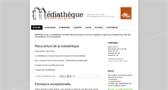 Desktop Screenshot of mediatheque-apt.blogspot.com