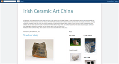 Desktop Screenshot of irishceramicartchina.blogspot.com