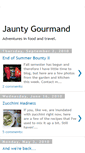 Mobile Screenshot of jauntygourmand.blogspot.com