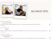 Tablet Screenshot of mi-senti-vivo.blogspot.com