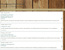 Tablet Screenshot of mississippipresbyterian.blogspot.com