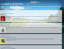 Tablet Screenshot of lapalabradebarbara.blogspot.com