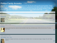 Tablet Screenshot of phillipsfamilyancestry.blogspot.com