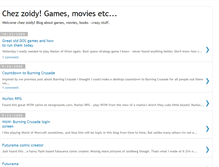 Tablet Screenshot of chez-zoidy.blogspot.com