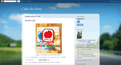 Desktop Screenshot of cakesbymara.blogspot.com