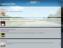 Tablet Screenshot of cakesbymara.blogspot.com