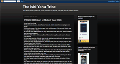 Desktop Screenshot of ishiyahutribe.blogspot.com