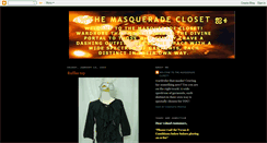 Desktop Screenshot of masquerade-closet.blogspot.com