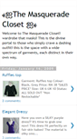 Mobile Screenshot of masquerade-closet.blogspot.com