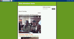 Desktop Screenshot of girlsadventureguide.blogspot.com