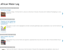 Tablet Screenshot of africanwaterlog.blogspot.com