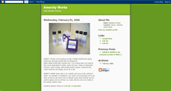 Desktop Screenshot of amenityworks.blogspot.com