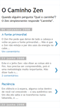 Mobile Screenshot of ocaminhozen.blogspot.com