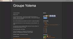 Desktop Screenshot of groupeyolema.blogspot.com