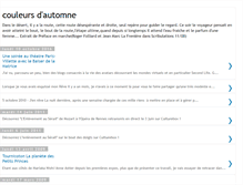 Tablet Screenshot of couleursdautomne.blogspot.com