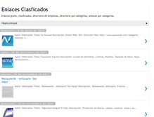 Tablet Screenshot of enlacesclasificados.blogspot.com
