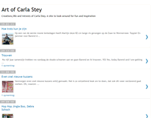 Tablet Screenshot of carlastey.blogspot.com