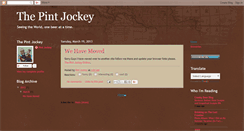 Desktop Screenshot of pintjockey.blogspot.com